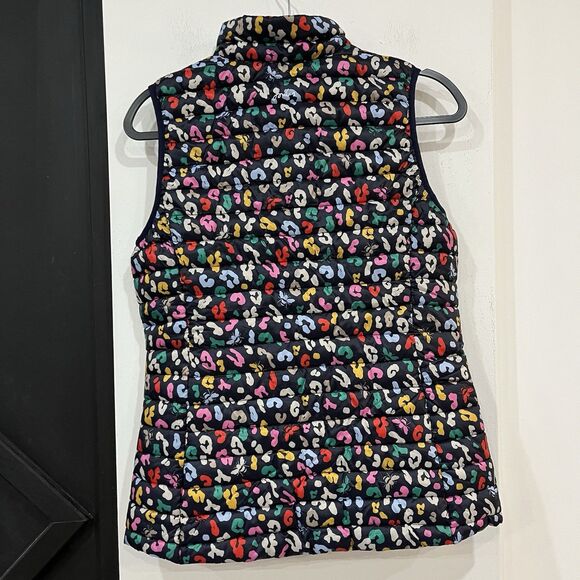 Joules Women’s Snug Gilet Multicolor Print Packable Puffer Vest UK 10 US 6 - Picture 5 of 8